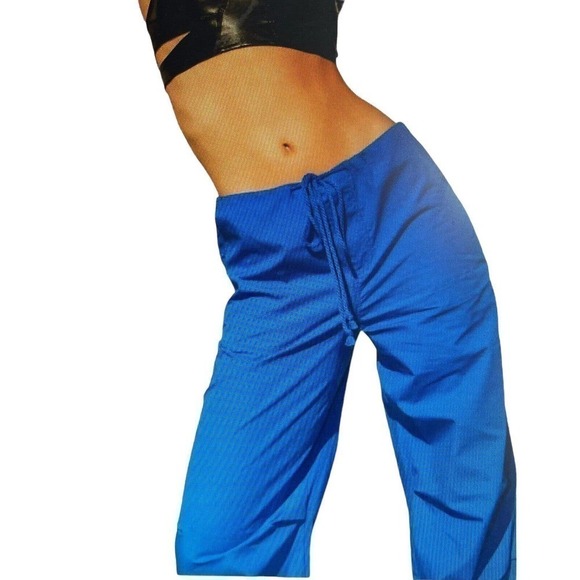 REWASH Parachute Pants Size Large Cobalt Blue NEW TAGS - Picture 3 of 9